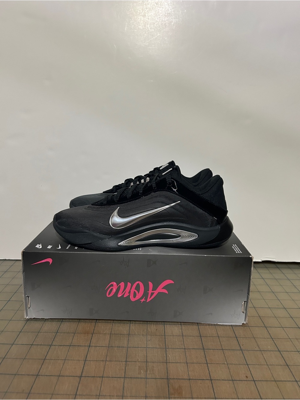 Nike A’ja Wilson A’One ‘Black Dark Smoke Grey’ Women’s